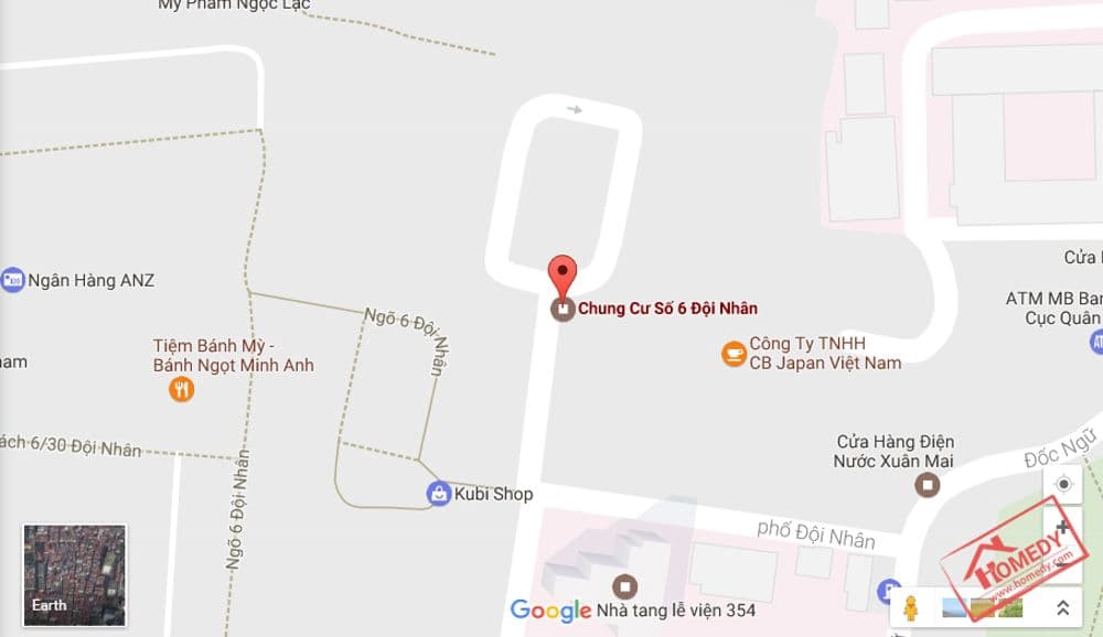 Chung cư số 6 Đội Nhân