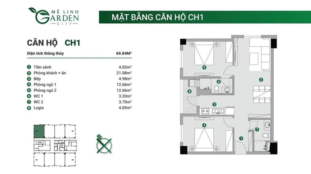 NOXH Mê Linh Garden City