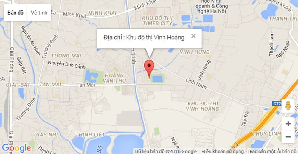 Khu đô thị Vĩnh Hoàng