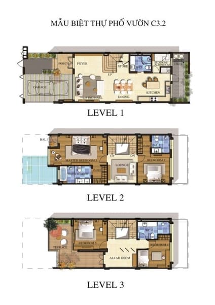 Khu biệt thự Mountain Villas II