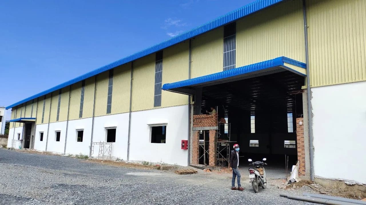 Cho thuê xưởng sản xuất 5000m2 tại Nhơn Trạch, Đồng Nai