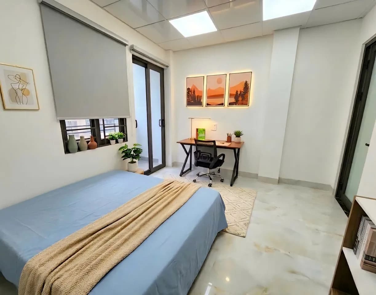 Cho thuê căn hộ 2PN 50m2 full đồ tại Bạch Mai, Hà Nội