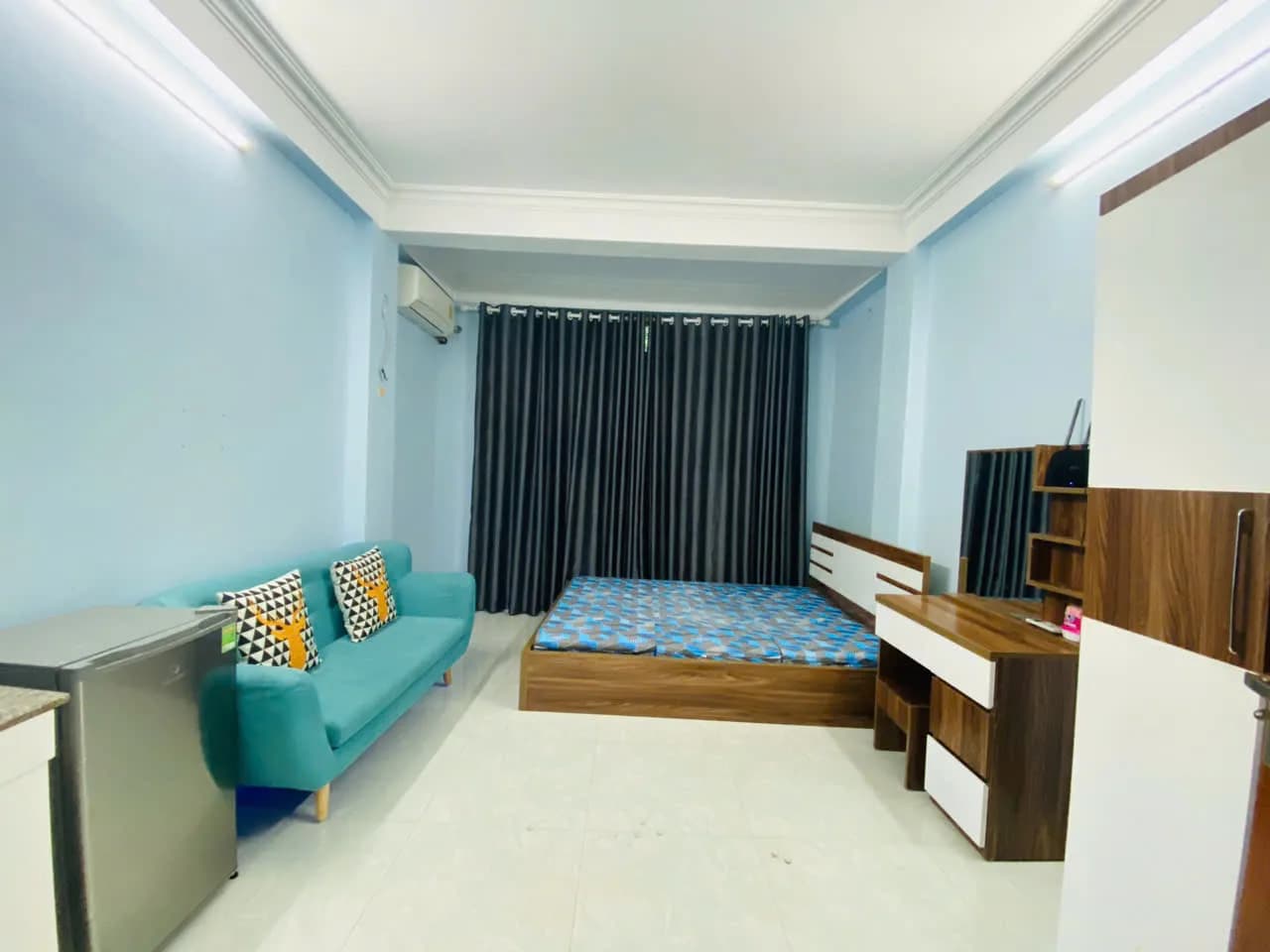 Cho thuê căn hộ mini 24m2 đầy đủ nội thất tại Ô Chợ Dừa, Hà Nội