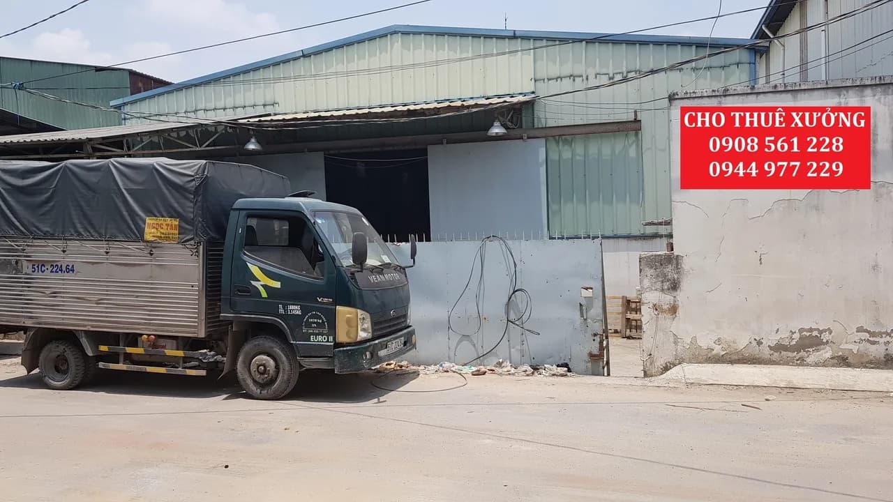 Cho thuê nhà xưởng 550m2 tại An Phú Đông, TP. Hồ Chí Minh