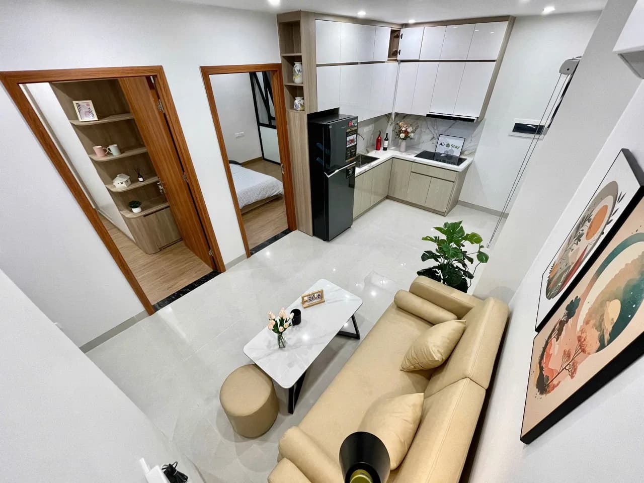 Cho thuê căn hộ 2PN 42m2 tại Hai Bà Trưng, Hà Nội