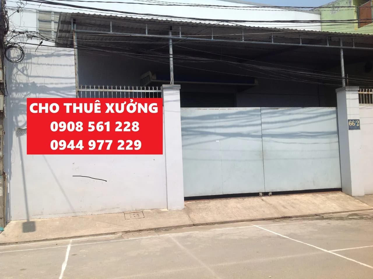 Cho thuê nhà xưởng 400m2 tại An Phú Đông, TP. Hồ Chí Minh