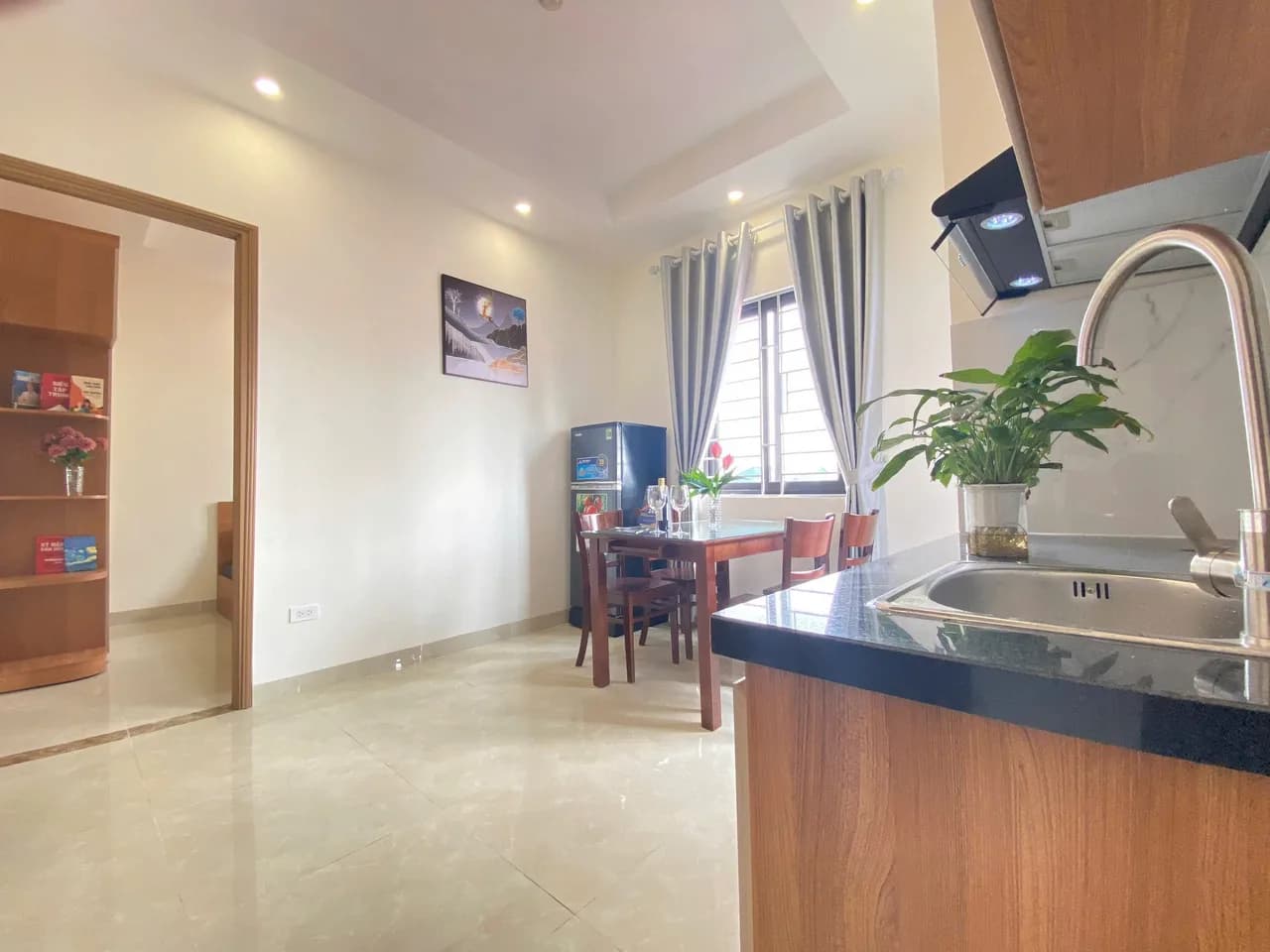 Cho thuê căn hộ 1PN đầy đủ nội thất tại Thanh Xuân, Hà Nội giá 7.5 tri