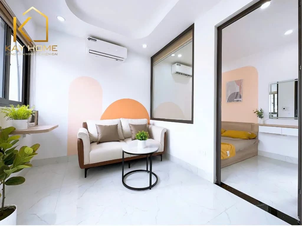 Cho thuê căn hộ mini 1 phòng ngủ đầy đủ nội thất tại Đống Đa, Hà Nội -
