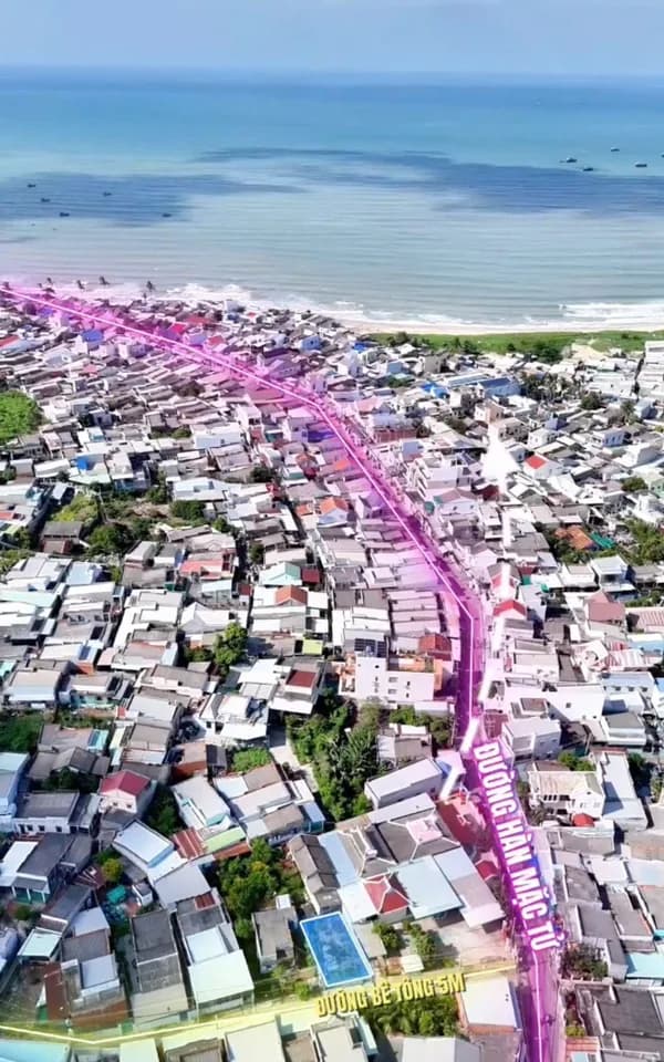 Bán đất thổ cư 95.6m2 tại Phú Hài, Phan Thiết