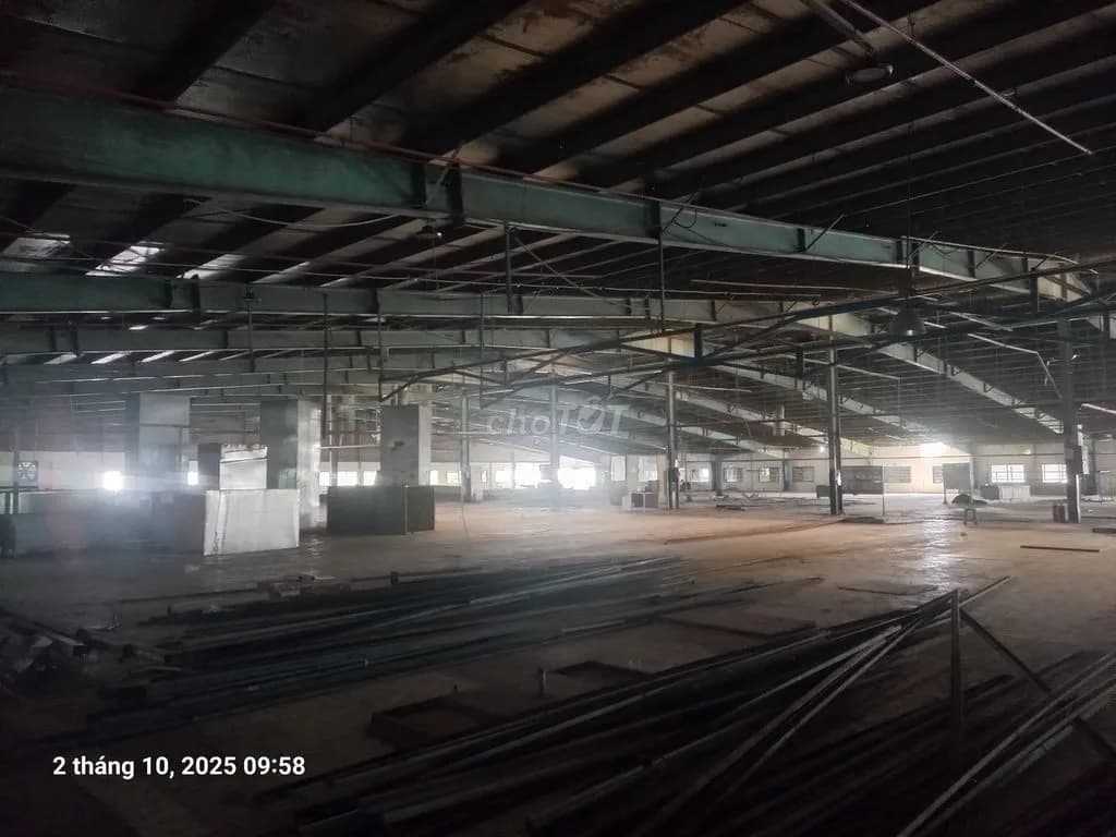 Cho thuê kho xưởng 8000m2 tại Dĩ An, Bình Dương
