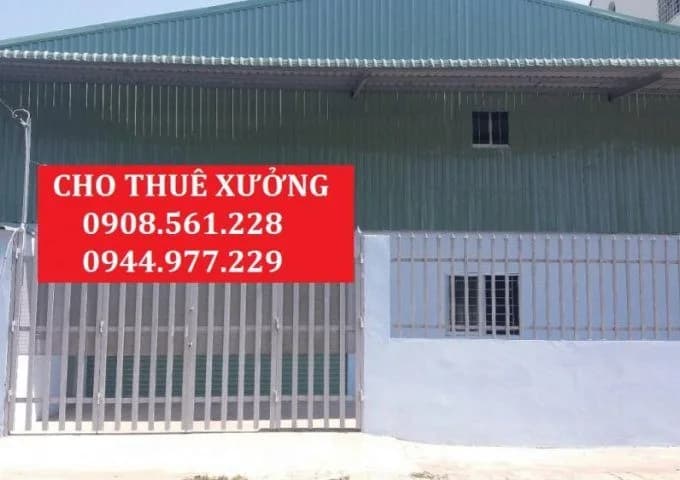 Cho thuê nhà xưởng 500m2 tại Thới An, TP. Hồ Chí Minh