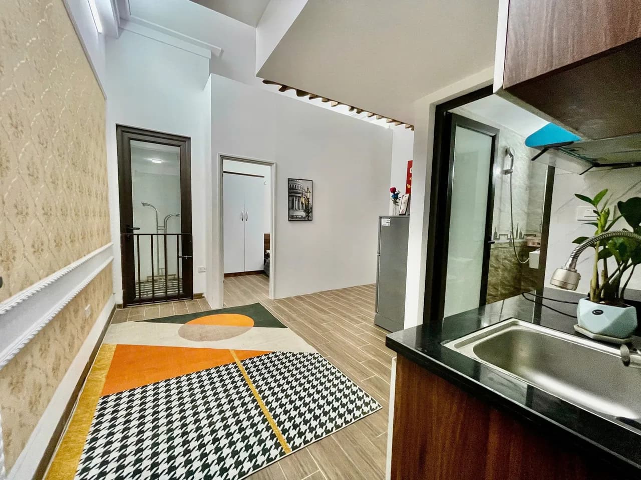 Cho thuê căn hộ mini 1PN 40m2 tại Khương Đình, Hà Nội