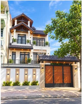 Cho thuê nhà 1 trệt 2 lầu mặt tiền Chu Mạnh Trinh tại Tam Thắng, TP